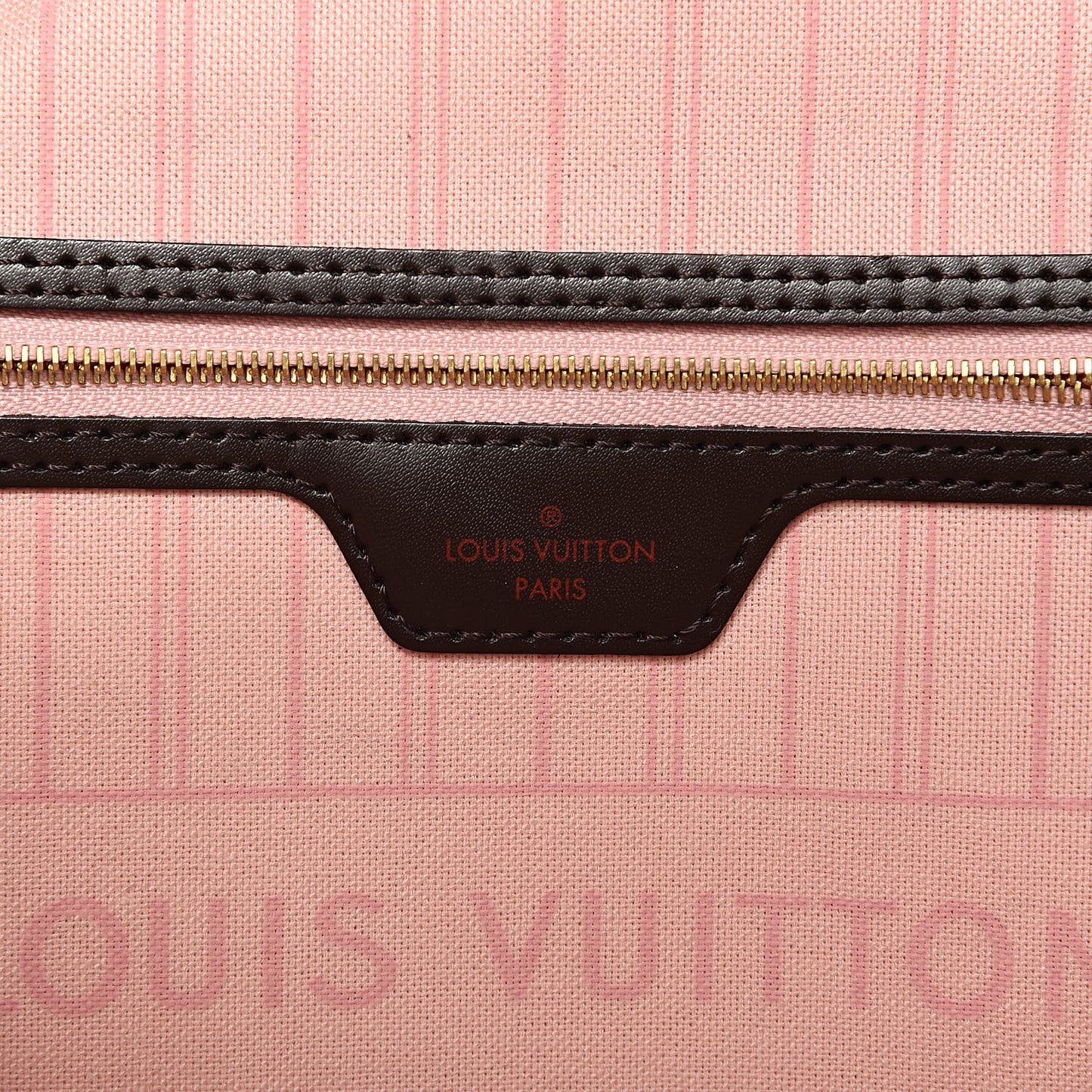 Damier Ebene Neo Neverfull MM Rose Ballerine