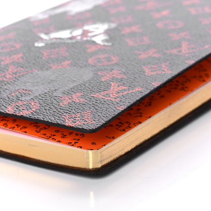 Louis Vuitton Catogram Clemence Notebook MM Marron 10 of 10