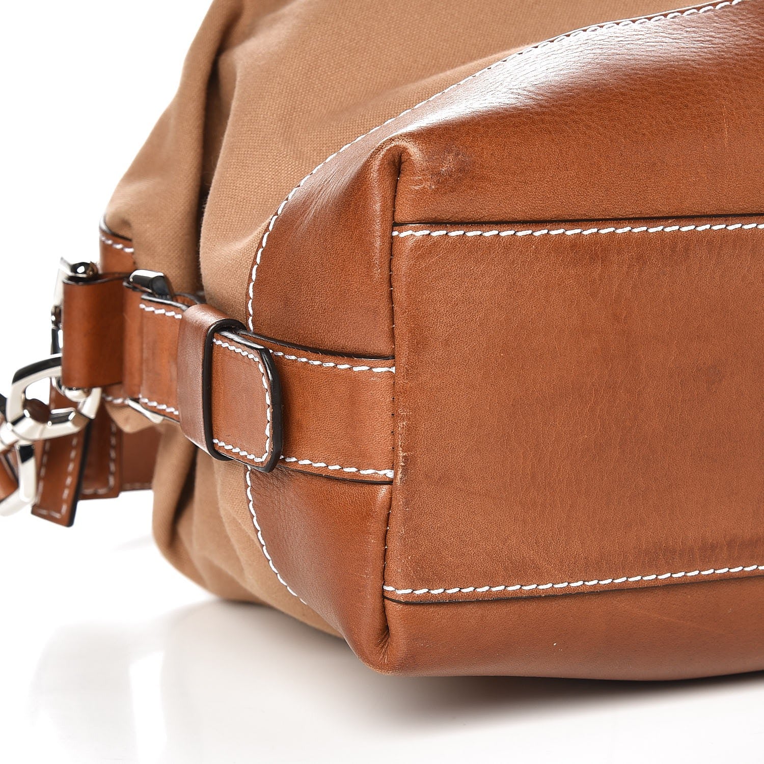 Givenchy Canvas Calfskin Small Nightingale Tan Light Brown 9 of 10