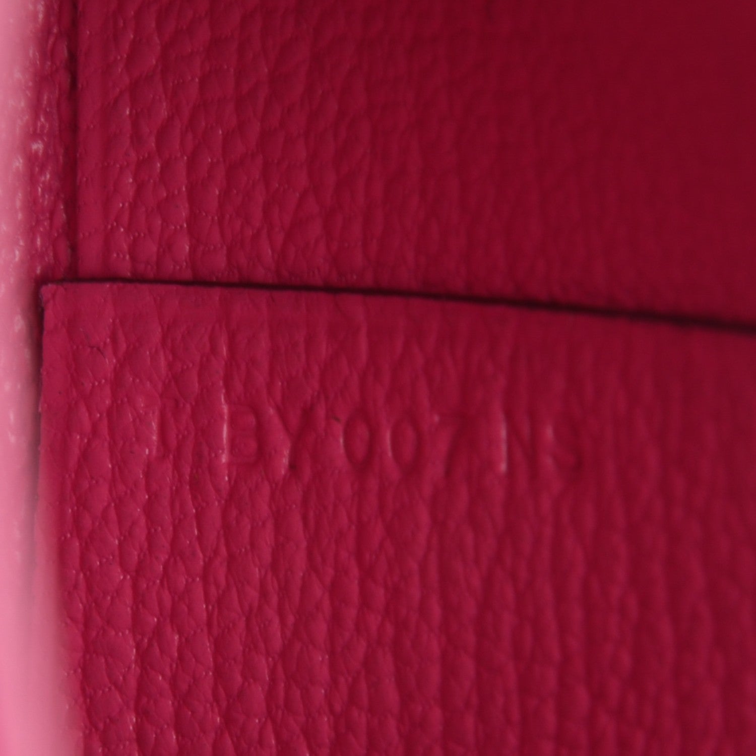 Hermes Chevre Mysore Bastia Coin Purse Rose Tyrien 7 of 7