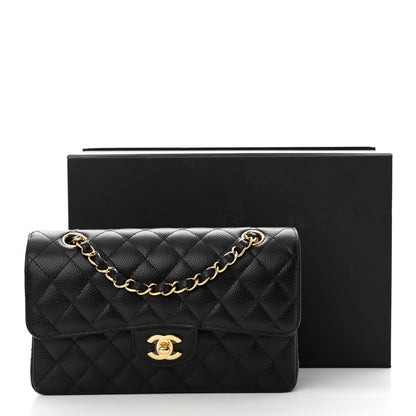 Chanel Caviar Quilted Small Double Flap Black 11 of 11