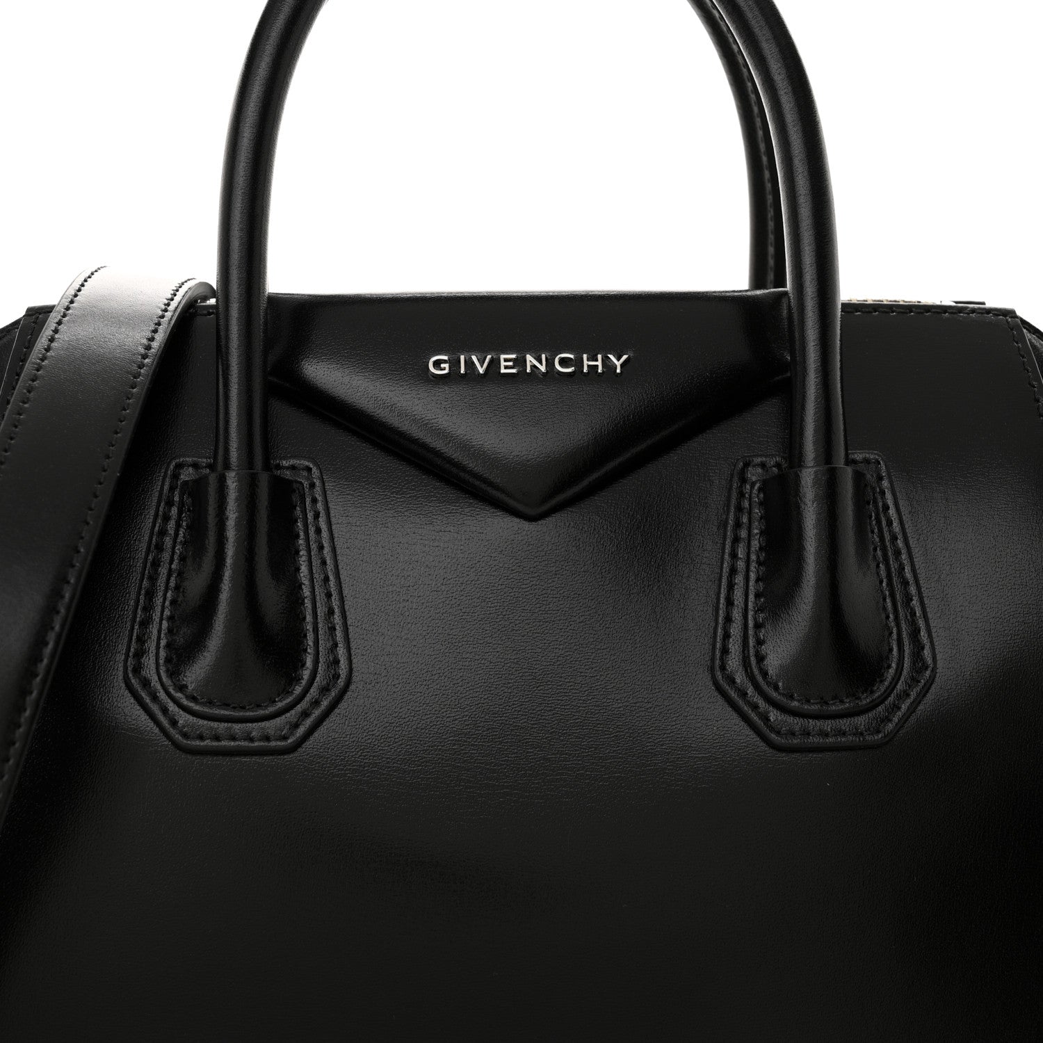 Givenchy Shiny Lord Calfskin Small Antigona Black 8 of 10