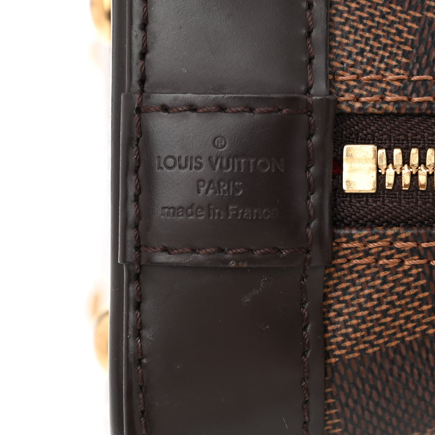 Louis Vuitton Damier Ebene Alma BB 6 of 11