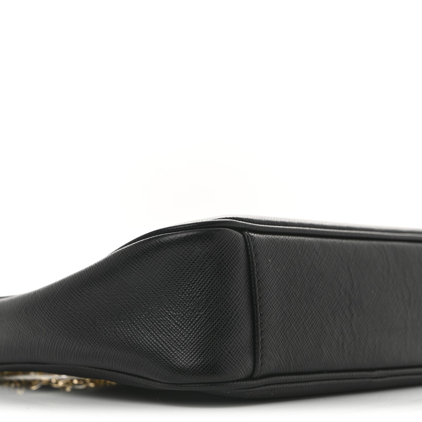 Saffiano Lux Re-Edition 2005 Shoulder Bag Black