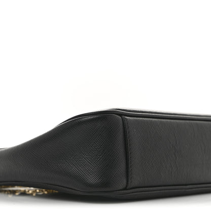 Prada Saffiano Lux Re-Edition 2005 Shoulder Bag Black 9 of 15