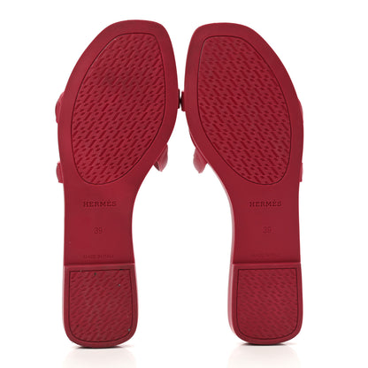 Hermes Rubber Aloha Sandals 39 Rose Baie 8 of 12
