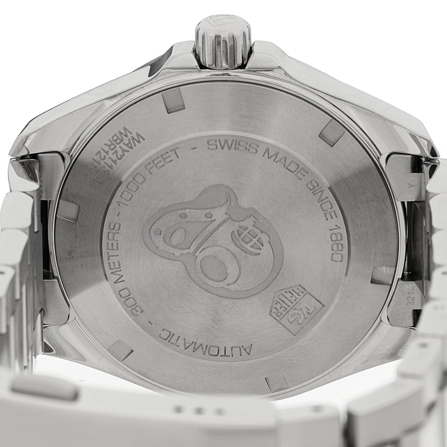 Stainless Steel 41mm Aquaracer 300M Automatic Watch Grey WAY2113-0