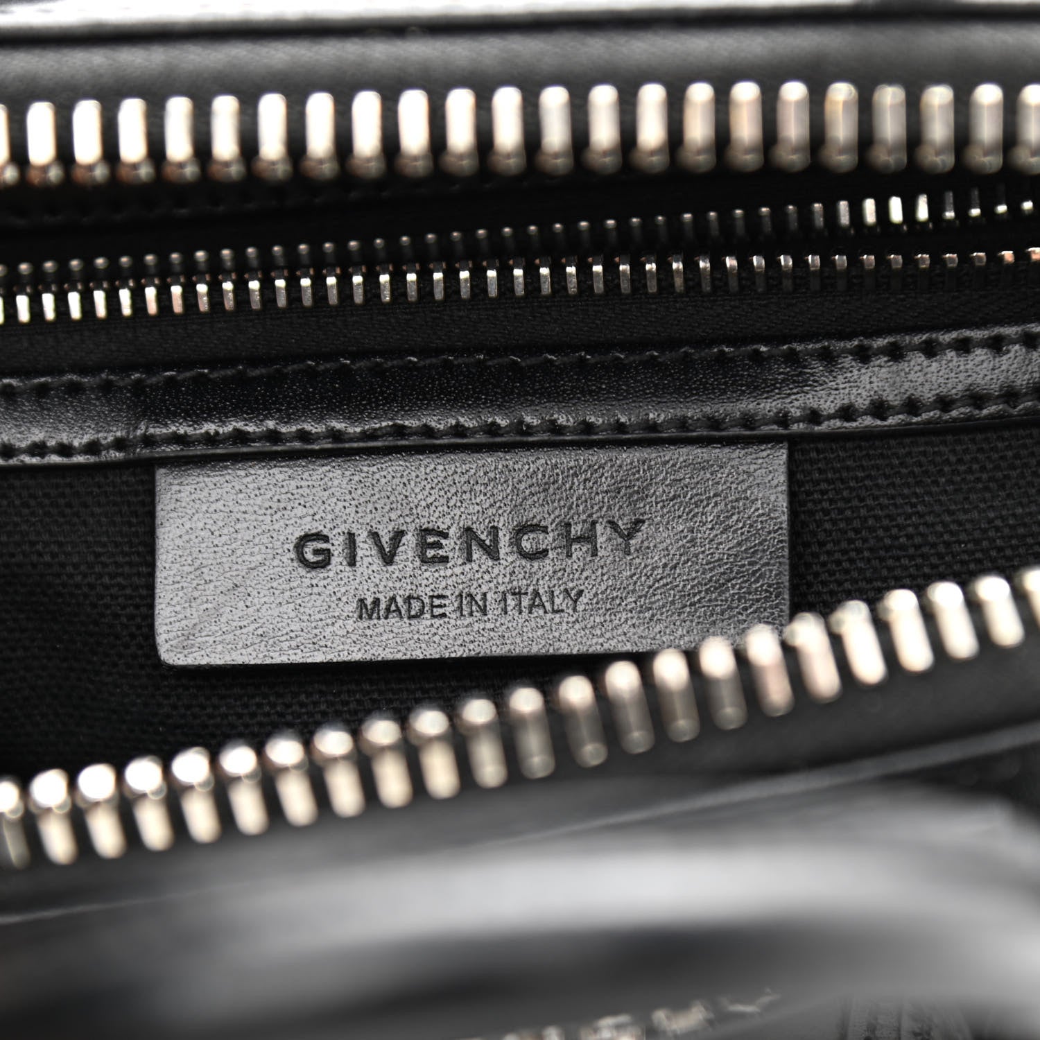 Givenchy Shiny Lord Calfskin Mini Antigona Black 6 of 13