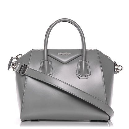 Givenchy Shiny Lord Calfskin Small Antigona Pearl Grey 1 of 7