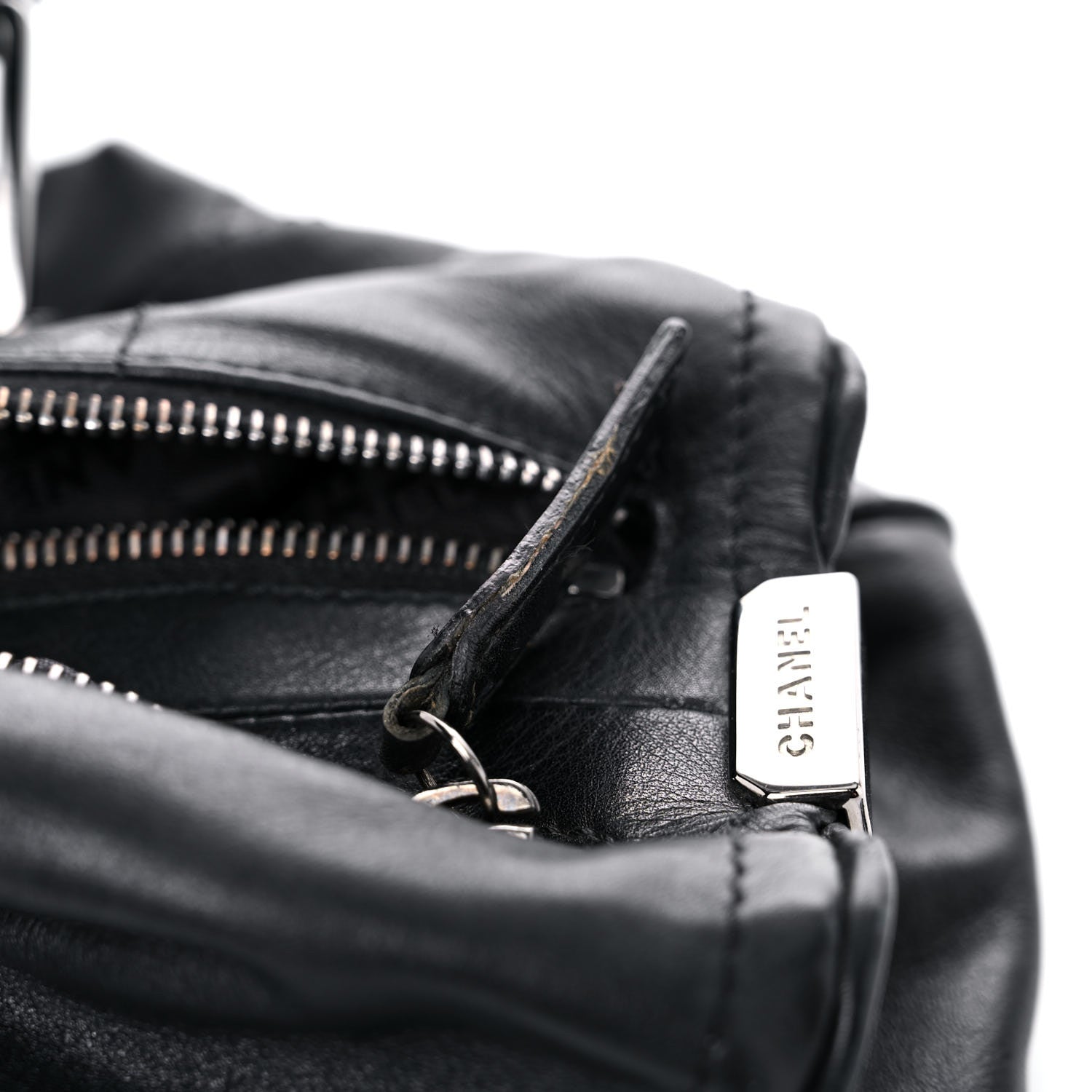 Chanel Lambskin Square Stitched Large Tote Black 15 of 22