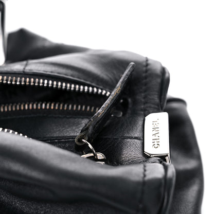 Chanel Lambskin Square Stitched Large Tote Black 15 of 22