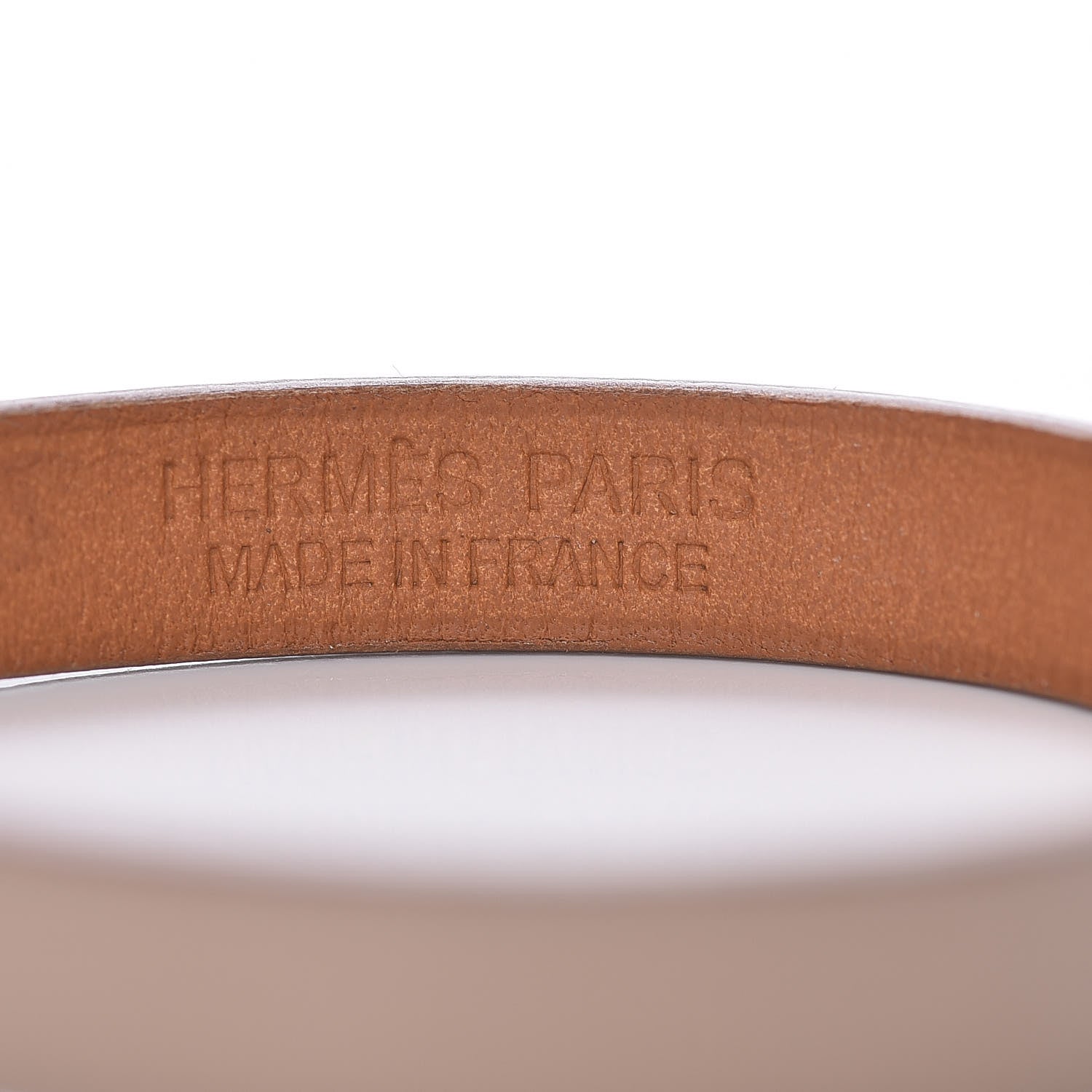 Hermes Tadelakt Micro Kelly Bracelet M Argile 4 of 6