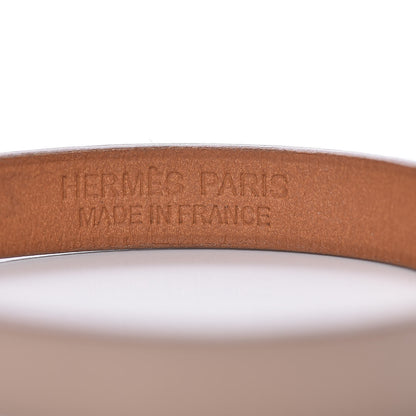Hermes Tadelakt Micro Kelly Bracelet M Argile 4 of 6