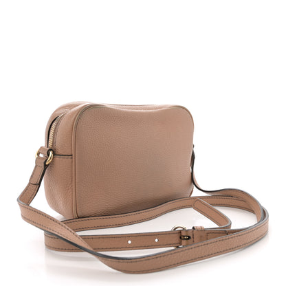 Gucci Pebbled Calfskin Small Soho Disco Bag Camelia 3 of 16