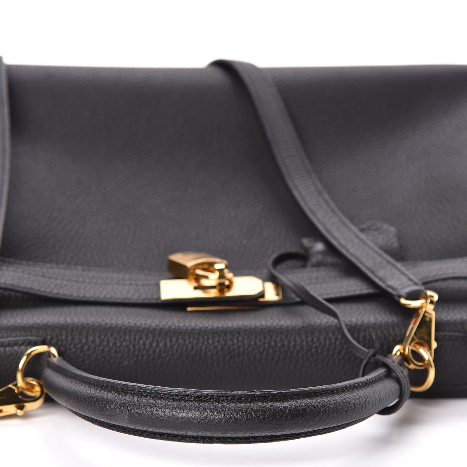 Hermes Togo Kelly Retourne 32 Black 11 of 38