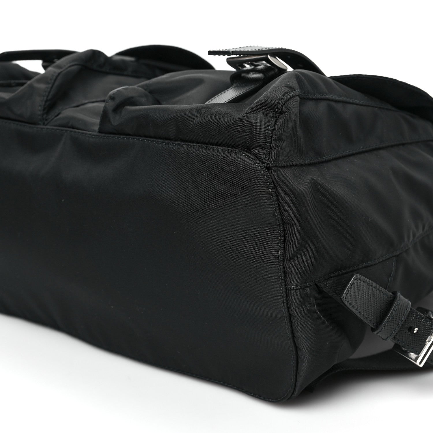Prada Re-Nylon Saffiano Medium Backpack Black 9 of 9