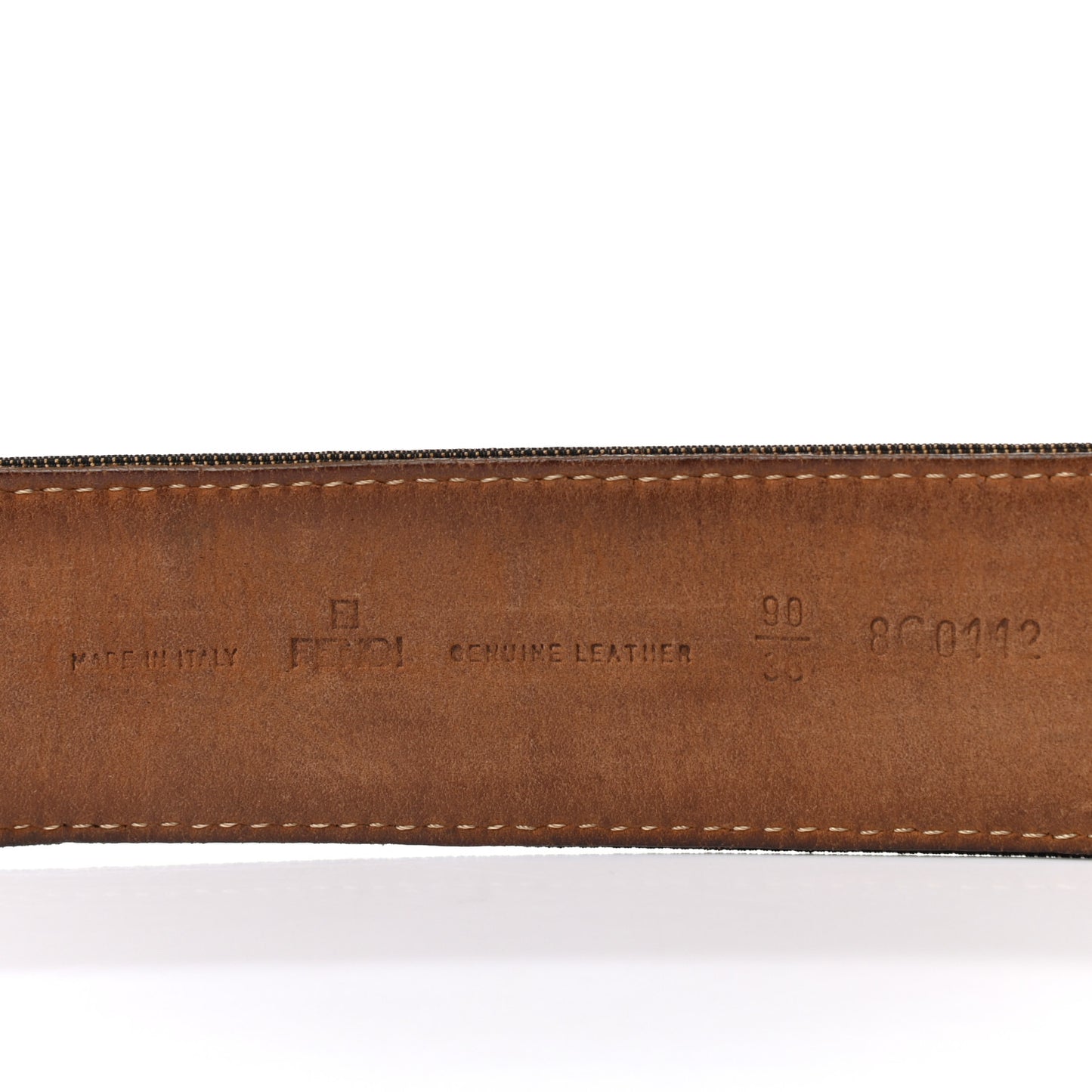 Zucca Belt 90 36 Tobacco