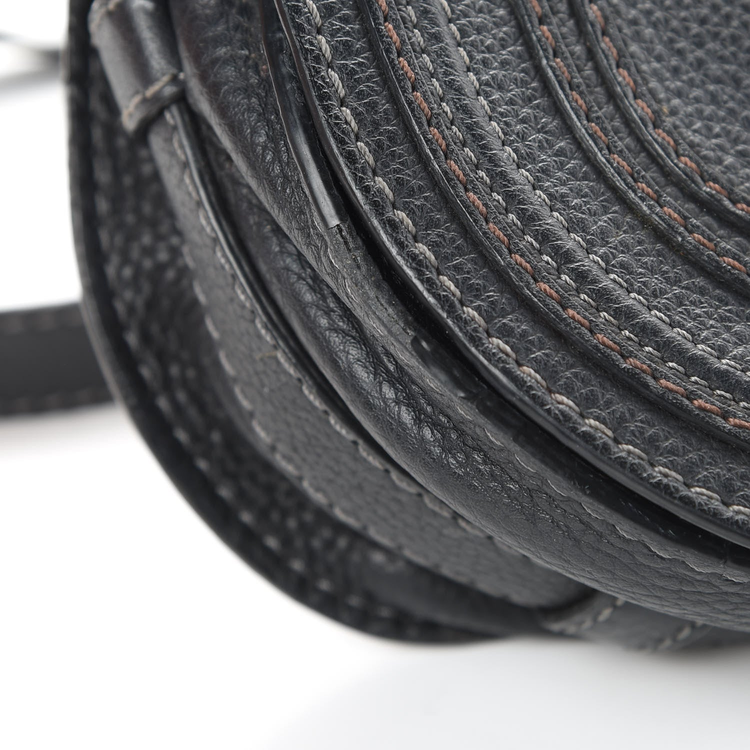 Chloe Calfskin Mini Marcie Round Crossbody Bag Black 17 of 17