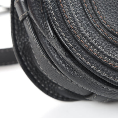 Chloe Calfskin Mini Marcie Round Crossbody Bag Black 17 of 17