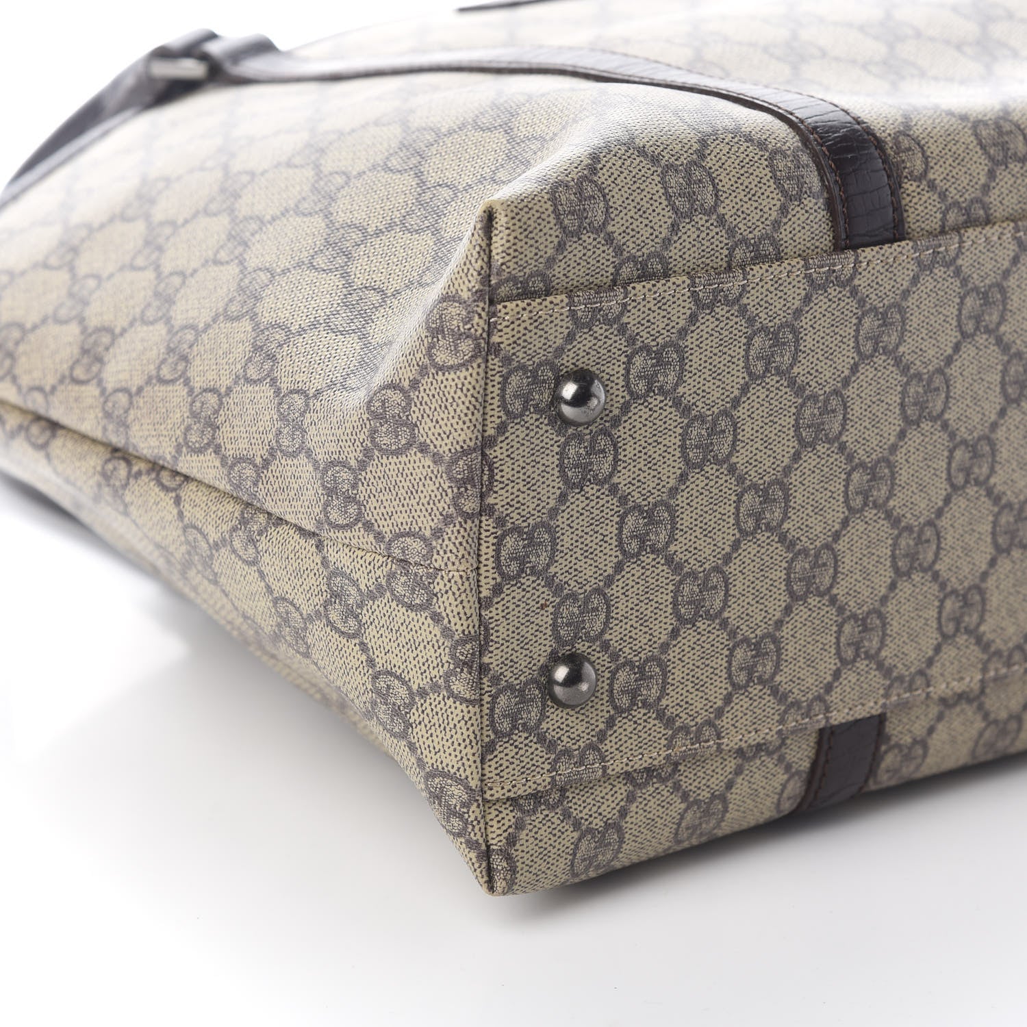 Gucci GG Plus Monogram Medium Joy Tote Dark Brown 10 of 11