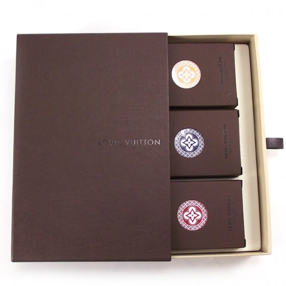 Monogram Fleur 3 Pack Playing Cards