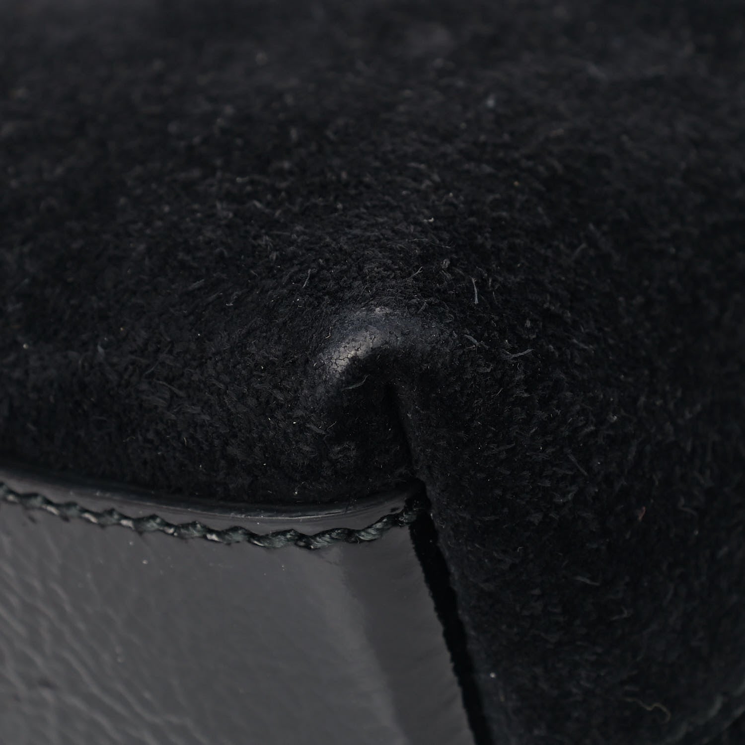 Gucci Suede Patent Web GG Small Ophidia Dome Shoulder Bag Black 11 of 16