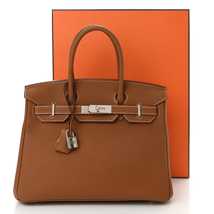 Hermes Togo Birkin 30 Gold 12 of 12