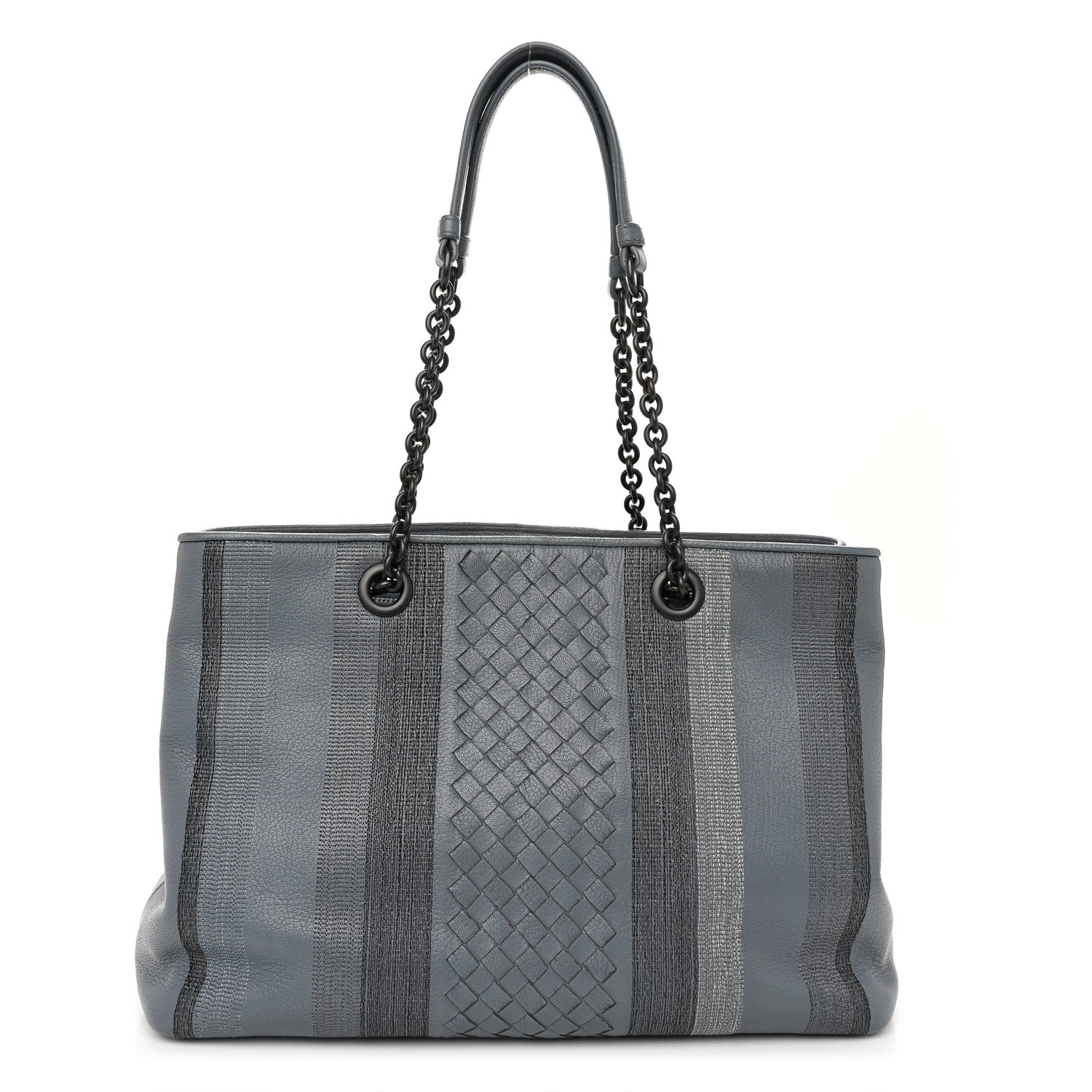 Bottega Veneta Nappa Intrecciato Medium Tote Blue 1 of 11