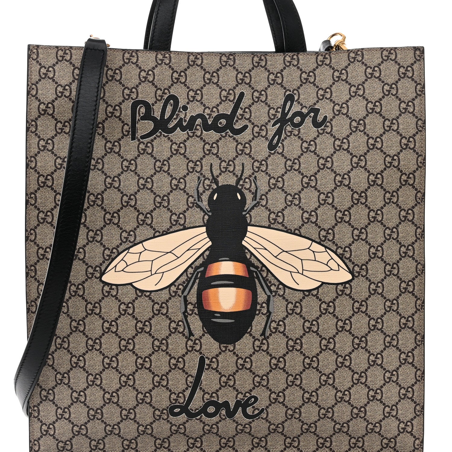 Gucci GG Supreme Monogram Blind for Love Vertical Tote 8 of 11