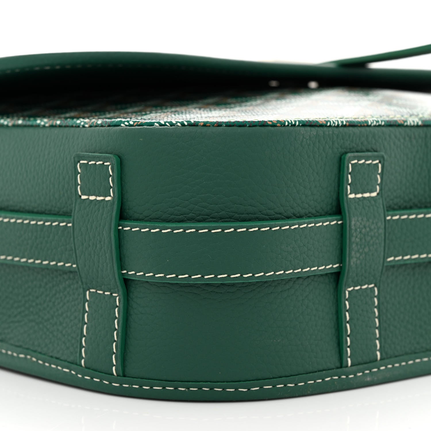 Goyard Goyardine Belvedere II MM Messenger Bag Green 8 of 9