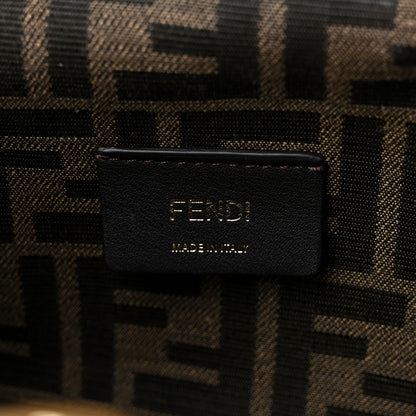 Fendi Shiny Nappa Small Fendi First Caramello 6 of 11