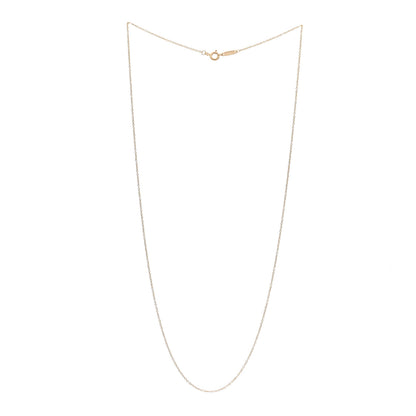 Tiffany 18K Yellow Gold Small Chain Necklace 20" 3 of 5