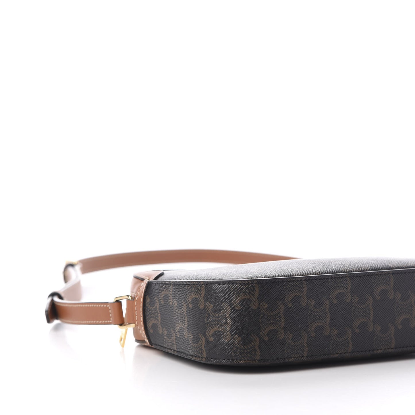 Triomphe Canvas Small Camera Bag Tan