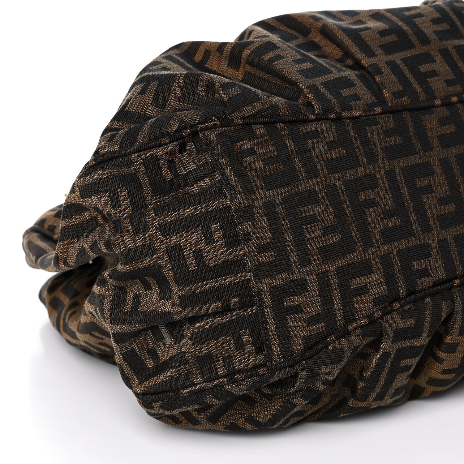 Fendi Zucca Mia Tote Tobacco 11 of 12