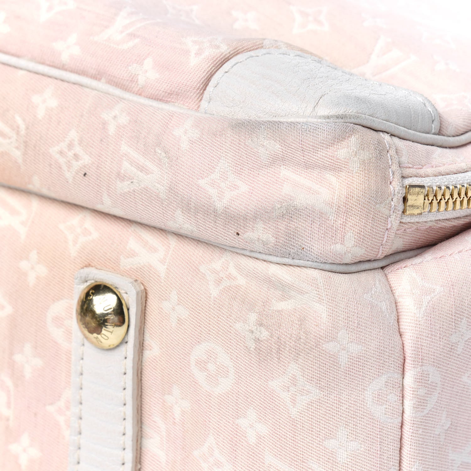 Louis Vuitton Mini Lin Sac a Langer Diaper Bag Rose 14 of 30