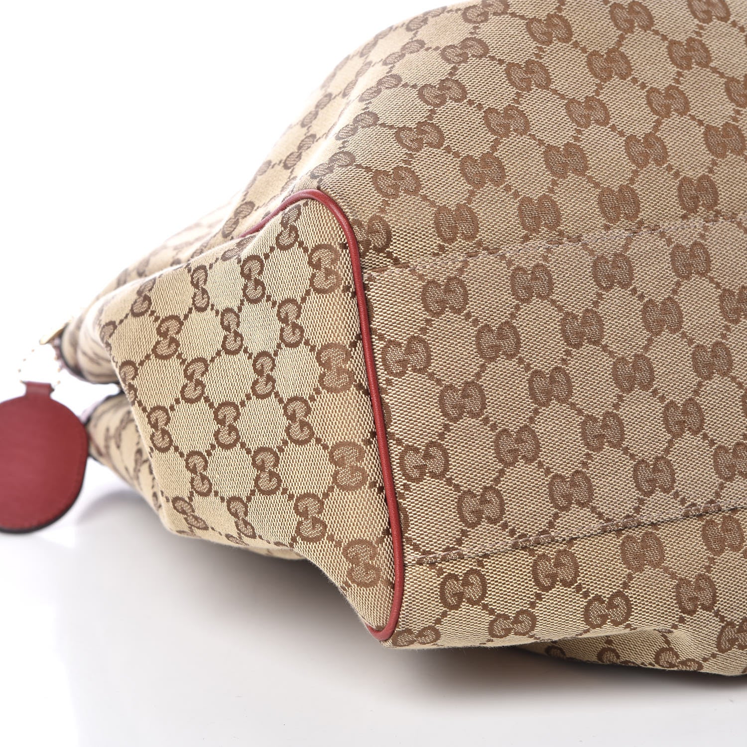 Gucci Monogram Large Sukey Tote Dark Red 5 of 9