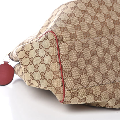 Gucci Monogram Large Sukey Tote Dark Red 5 of 9