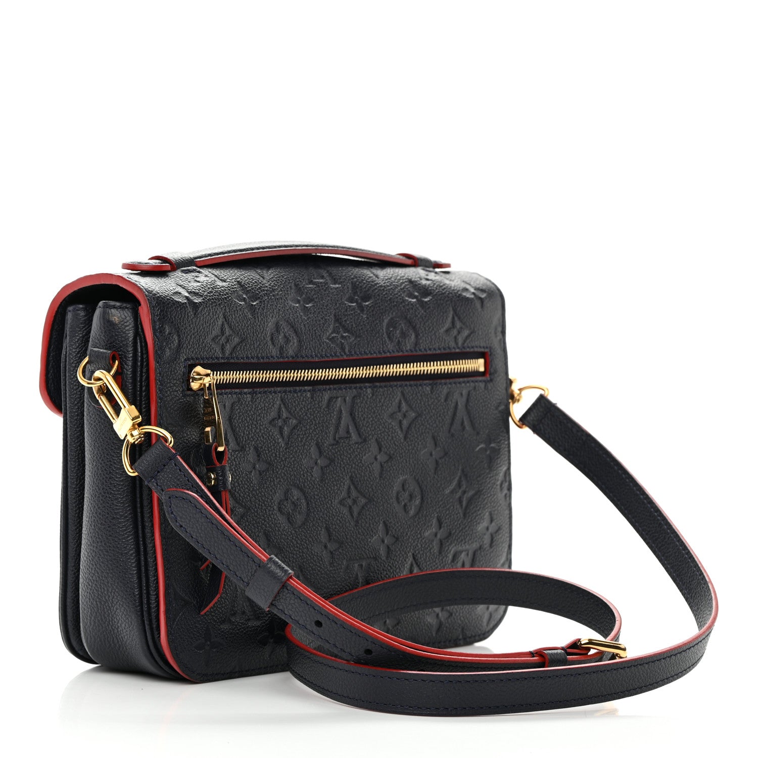Louis Vuitton Empreinte Pochette Metis Marine Rouge 3 of 18
