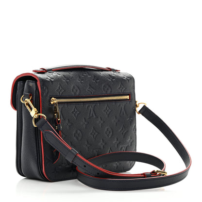 Louis Vuitton Empreinte Pochette Metis Marine Rouge 3 of 18