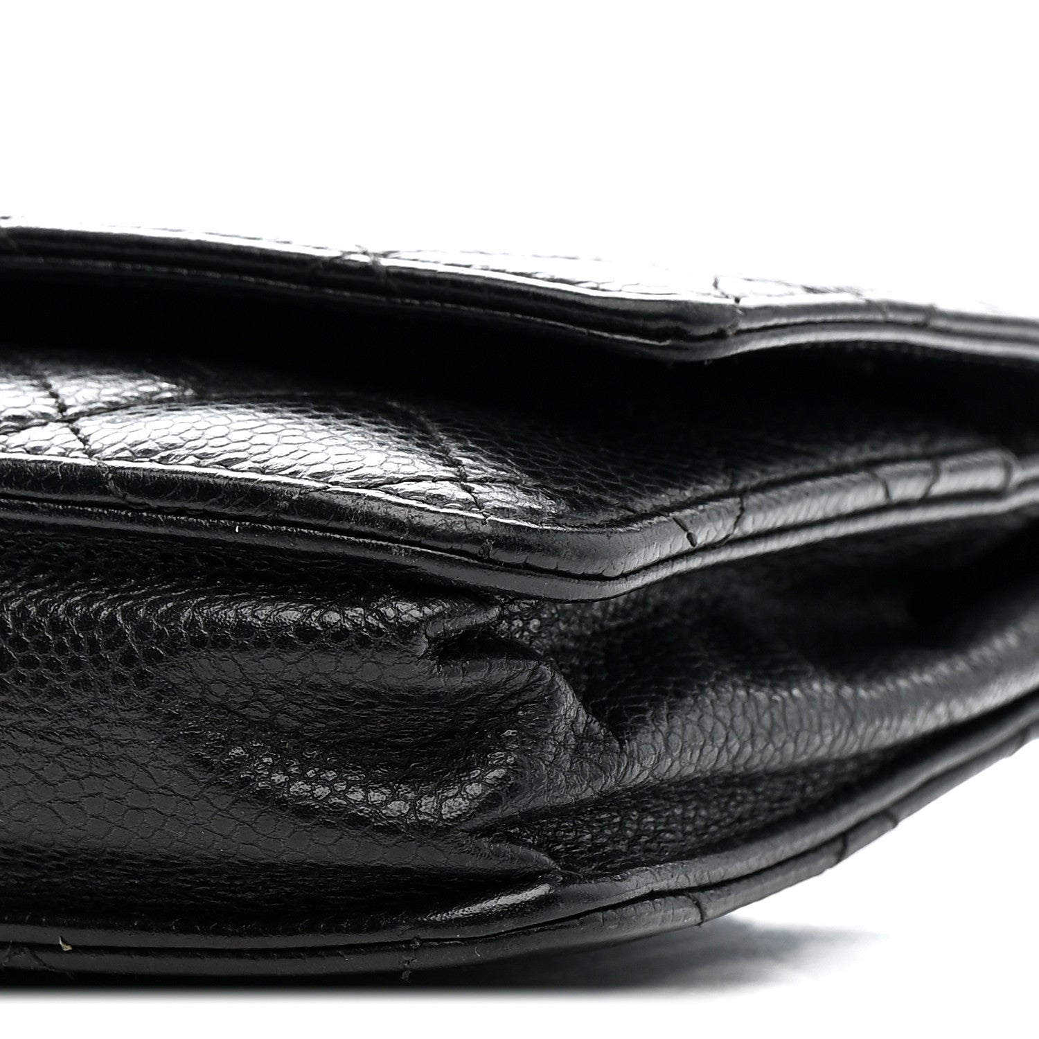 Chanel Caviar Quilted Wallet on Chain WOC Black 11 of 17