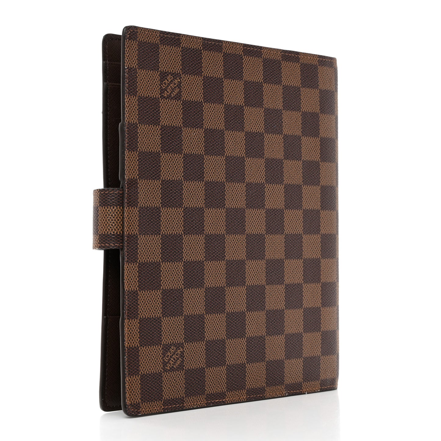 Damier Ebene Large Ring Agenda Cover