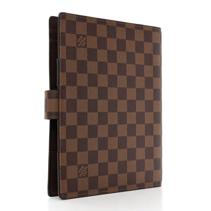 Louis Vuitton Damier Ebene Large Ring Agenda Cover 3 of 6