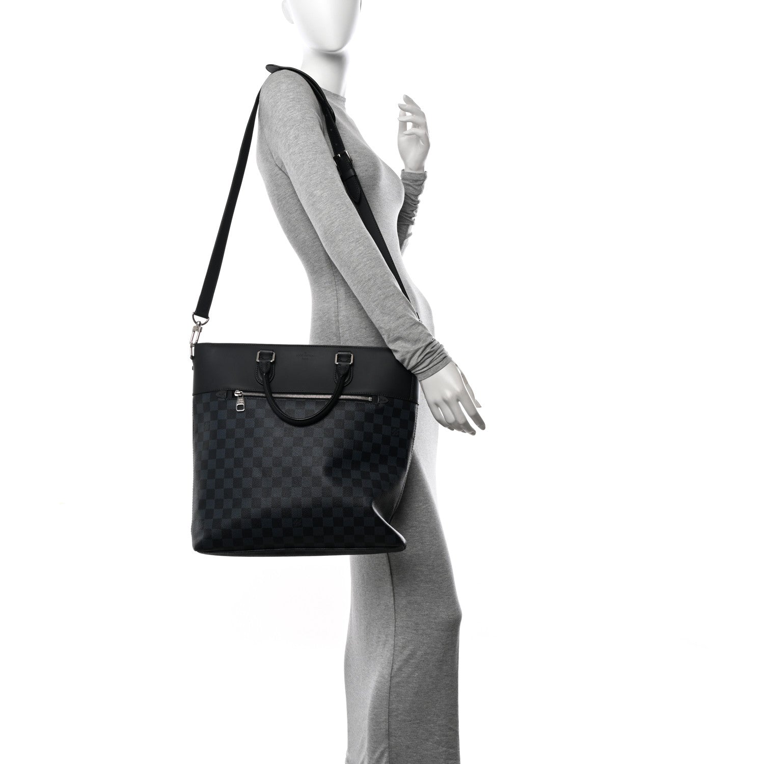 Louis Vuitton Damier Cobalt Newport Tote 2 of 10