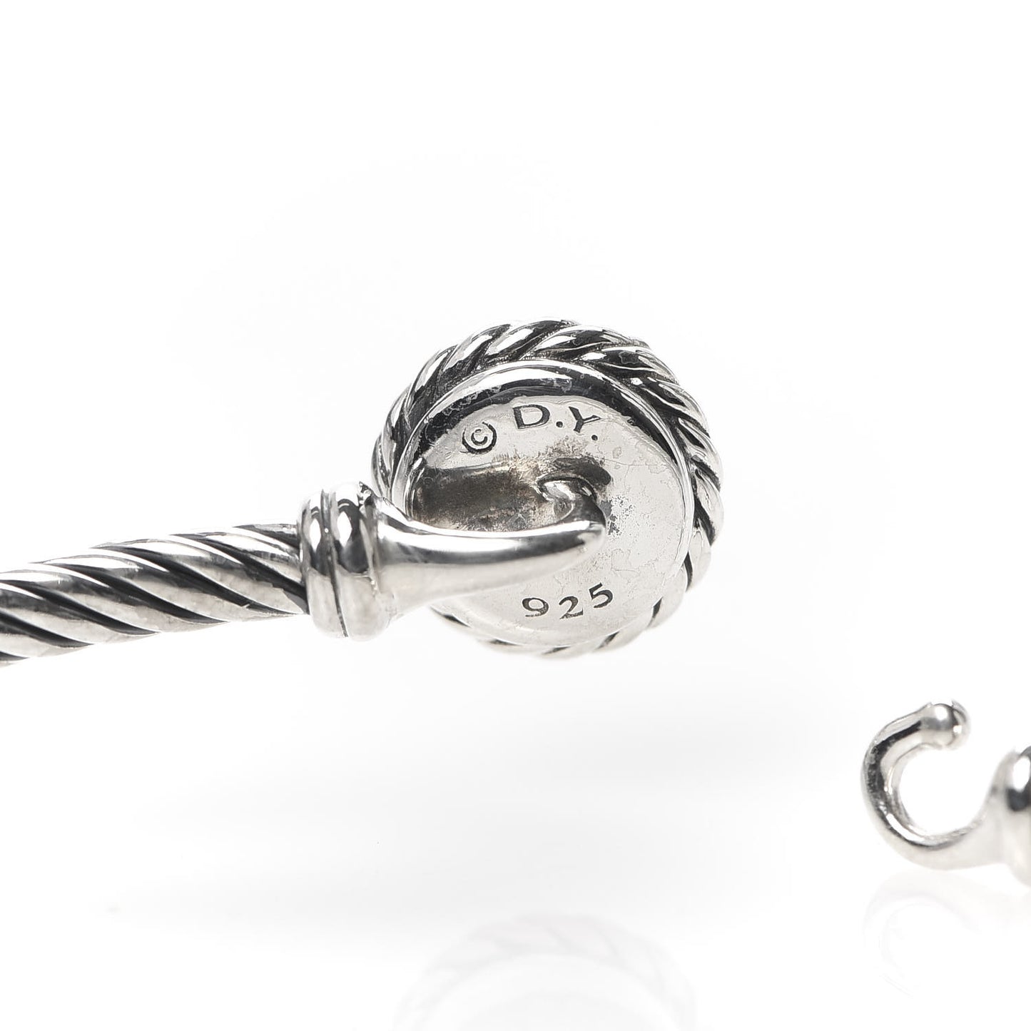 Sterling Silver Blue Topaz 3mm Chatelaine Bracelet