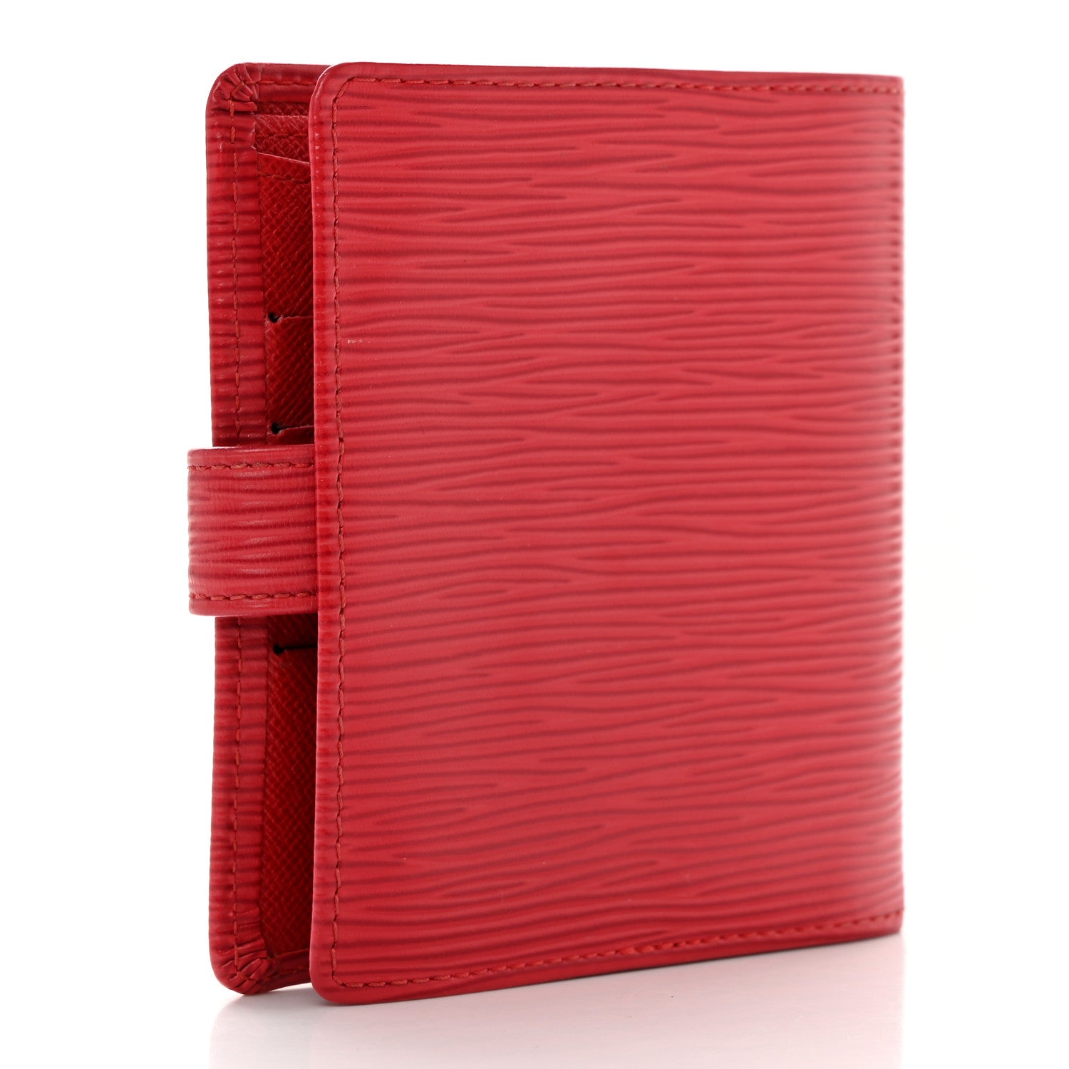 Louis Vuitton Epi Porte-Billets Compact Wallet Red 3 of 10