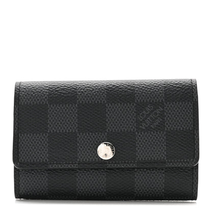 Louis Vuitton Damier Graphite Multicles 6 Key Holder 1 of 9