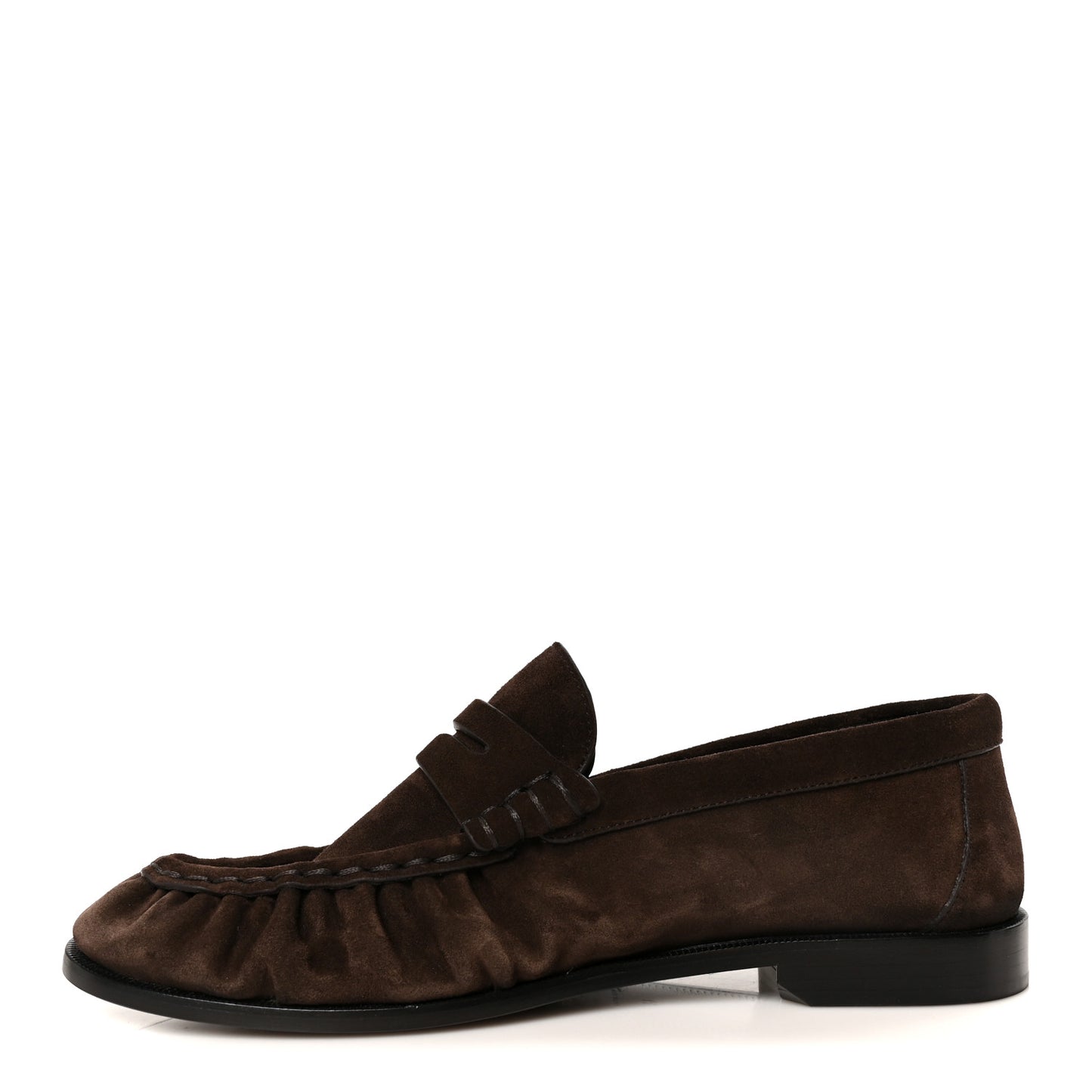 Suede Le Loafer 15 Penny Slippers 40 Dark Chocolate