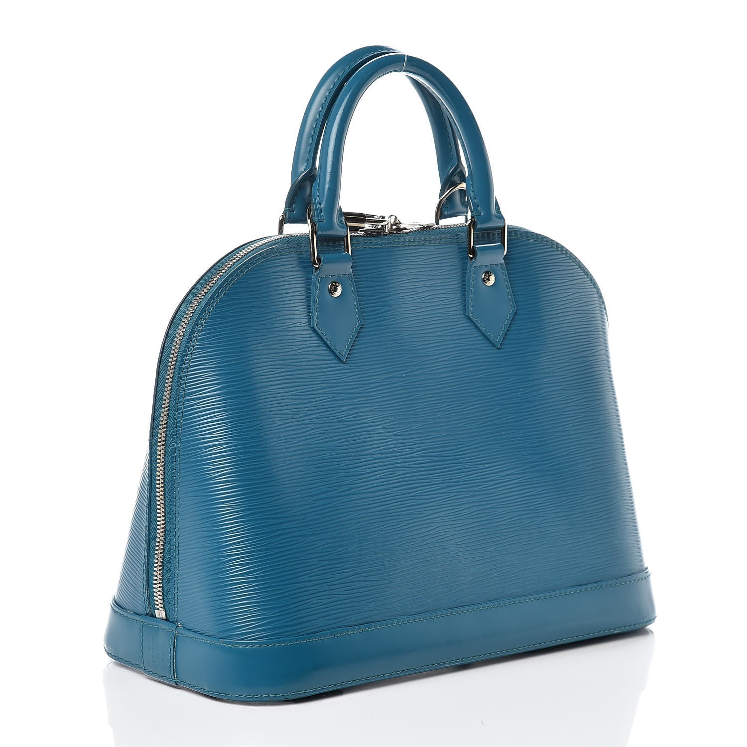 Louis Vuitton Epi Alma PM Cyan 3 of 16