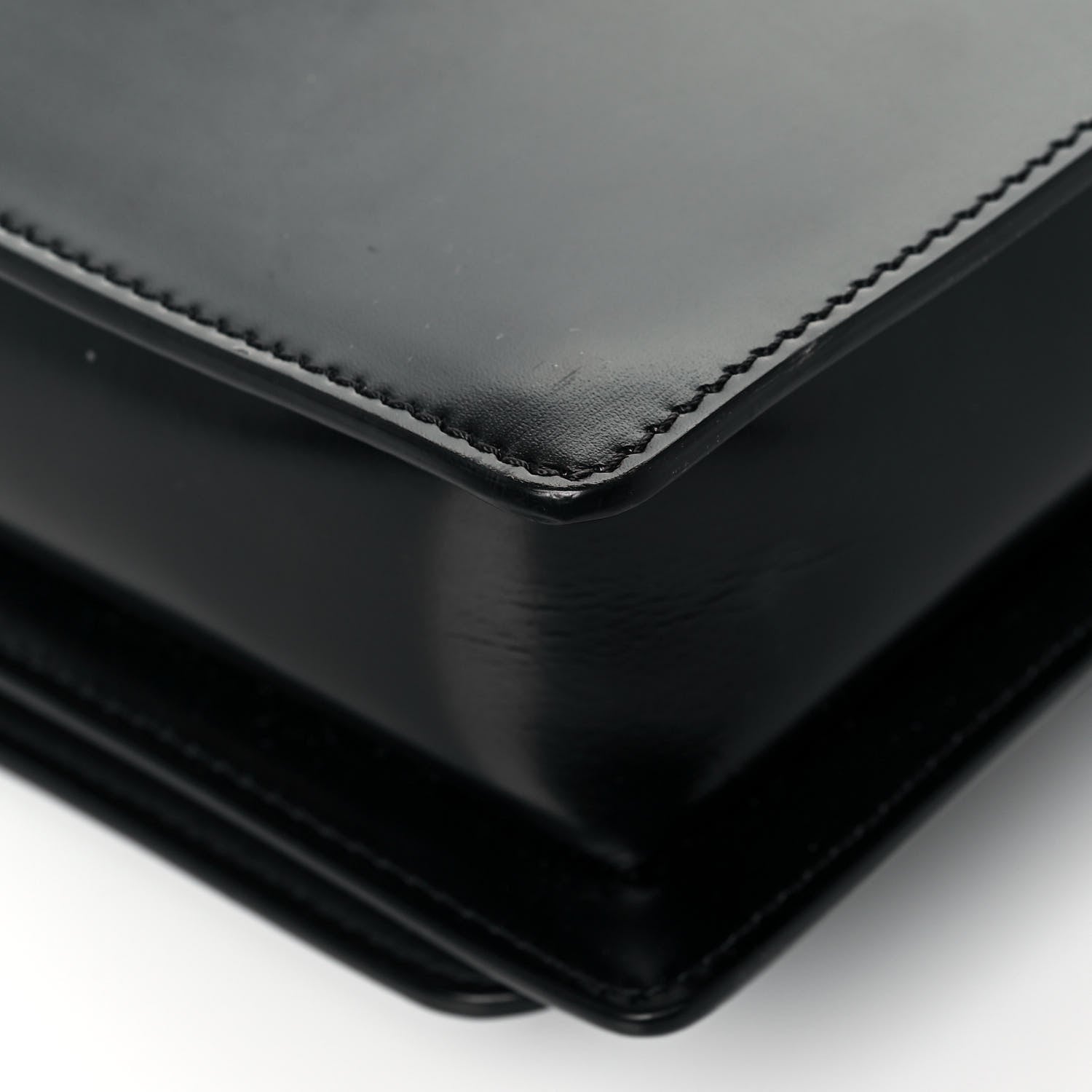 Givenchy Calfskin Infinity Flap Bag Black 8 of 13