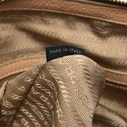Prada Cervo Deerskin Shoulder Bag Sabbia 8 of 25